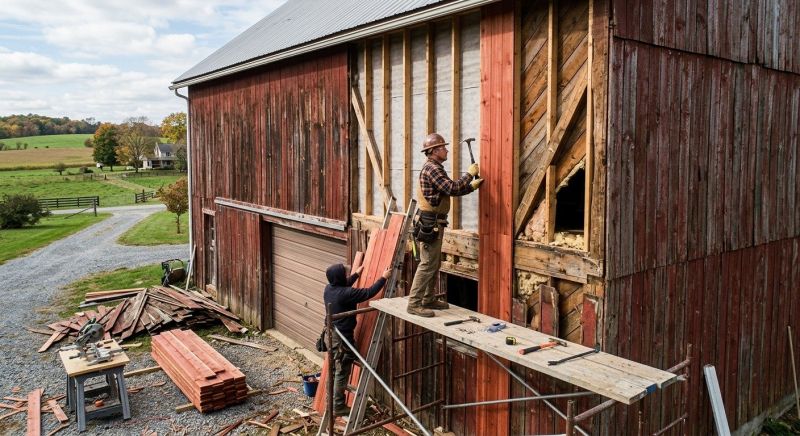 Barn Siding Replacement in Buffalo Valley, TN