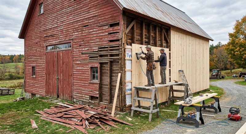 Barn Siding Replacement in Buffalo Valley, TN