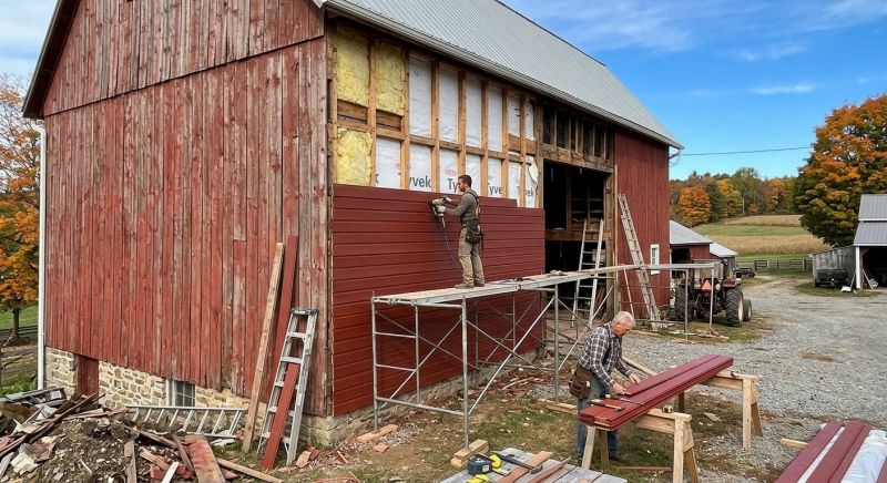 Barn Siding Replacement in Woodbury, TN