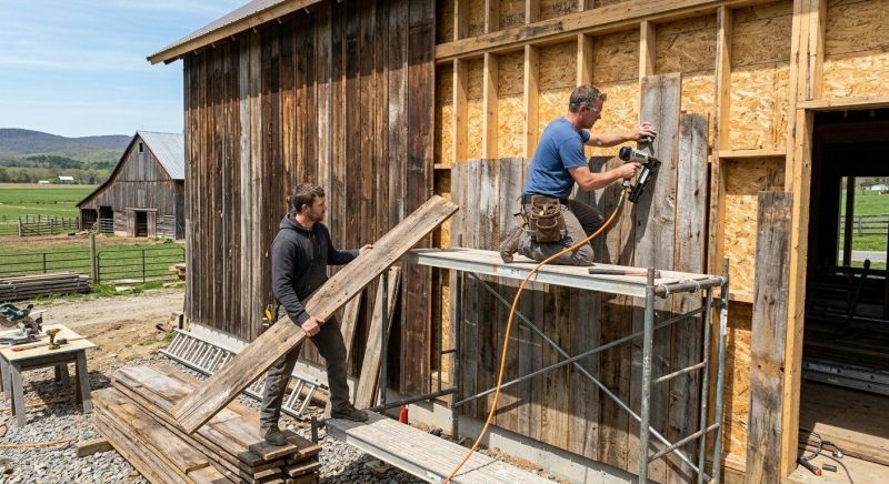 Batten Siding Installation in Sparta, TN