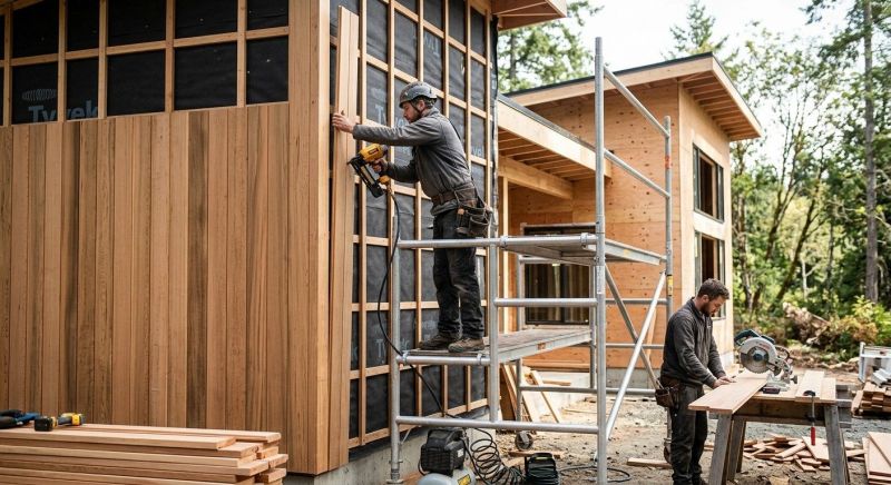 Cedar Cladding Installation in Smithville, TN