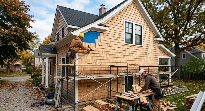 Cedar Siding Installation in Smithville, TN