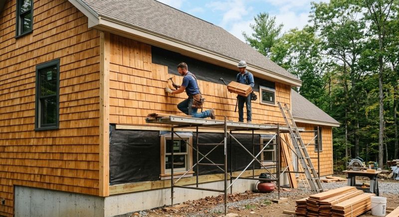 Cedar Siding Installation in Liberty, TN