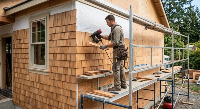 Cedar Siding Installation in Sparta, TN