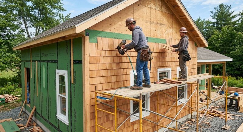 Cedar Siding Installation in Sparta, TN
