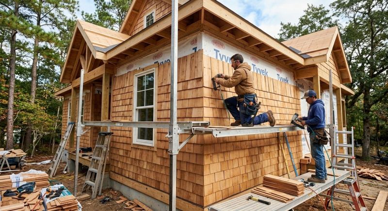 Cedar Siding Installation in Sparta, TN