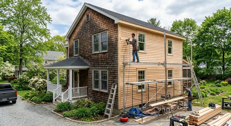 Cedar Siding Installation in Warren County, TN