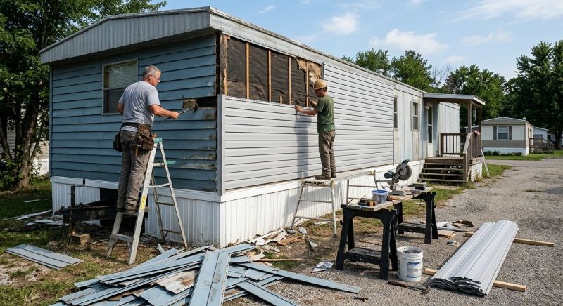 Damaged Siding Replacement in Smithville, TN