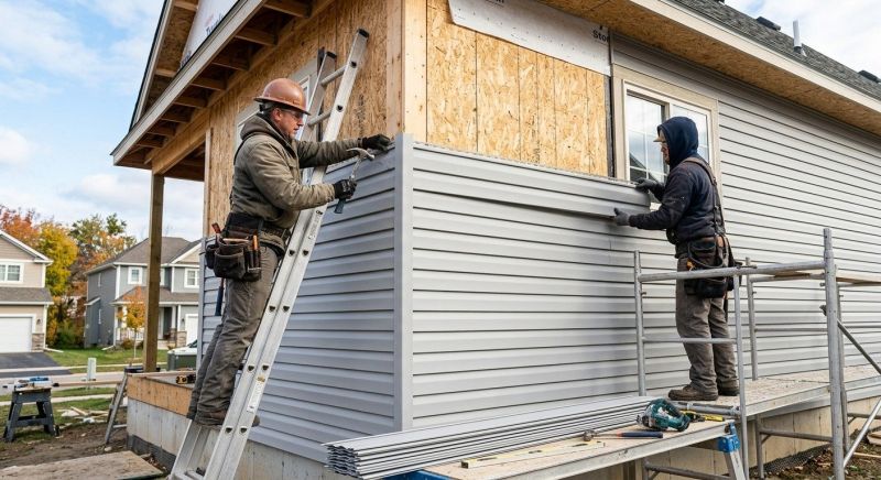 Engineered Siding Installation in Woodbury, TN