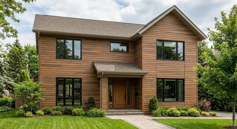 Faux Wood Siding Installation in Carthage, TN