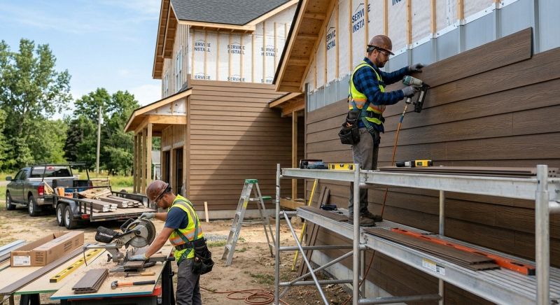 Faux Wood Siding Installation in Cookeville, TN