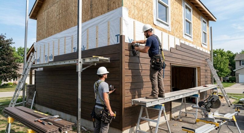 Faux Wood Siding Installation in Smithville, TN