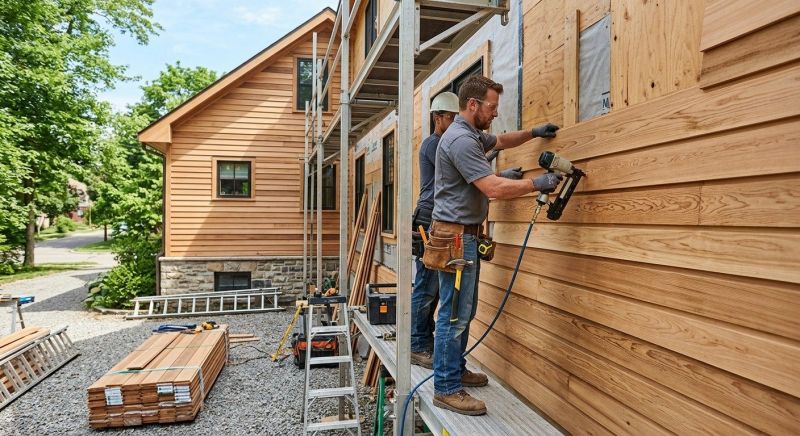 Hardwood Siding Installation in Carthage, TN
