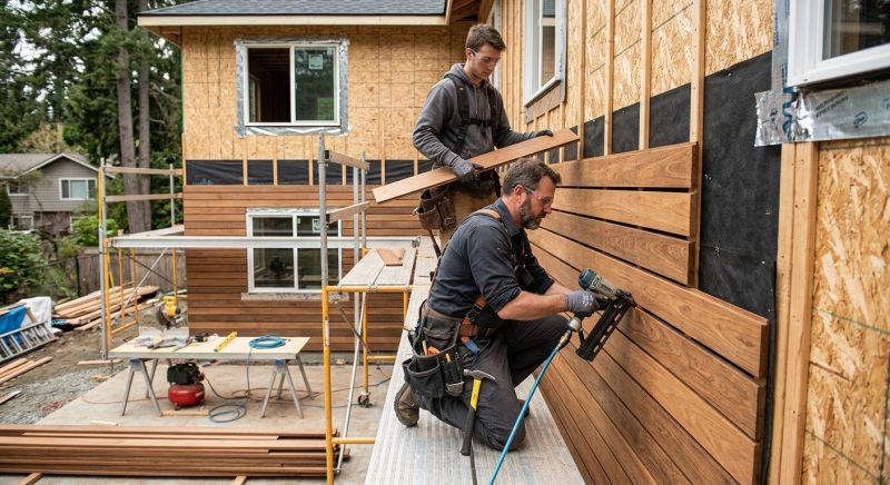 Hardwood Siding Installation in Sparta, TN