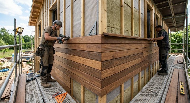 Hardwood Siding Installation in Woodbury, TN