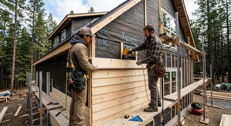 Log Home Siding Installation in Smithville, TN