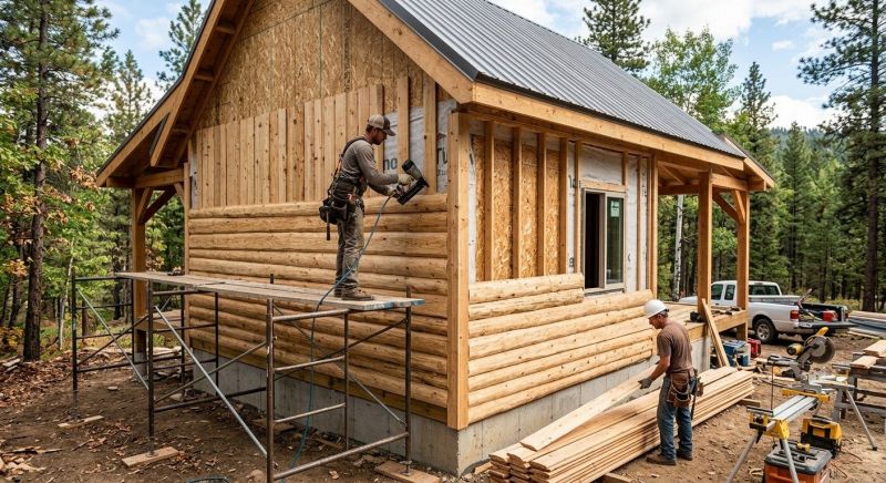 Log Siding Installation in Smithville, TN