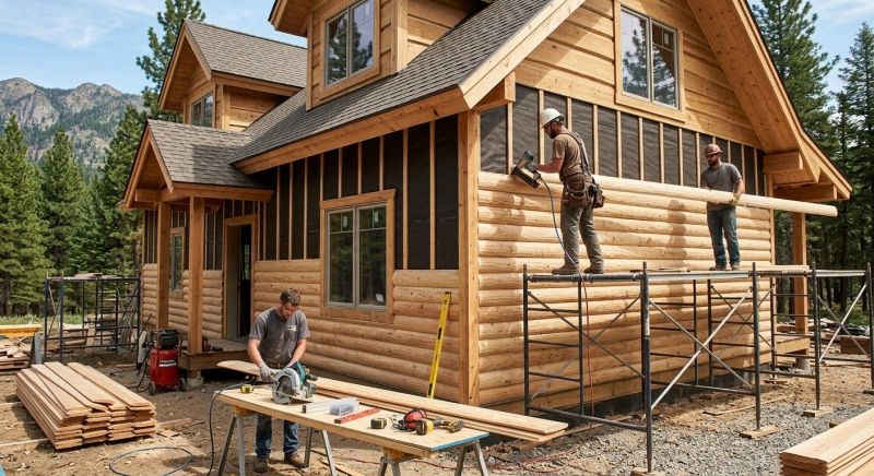 Log Siding Installation in Smithville, TN
