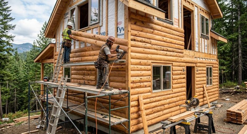 Log Siding Installation in Smith County, TN