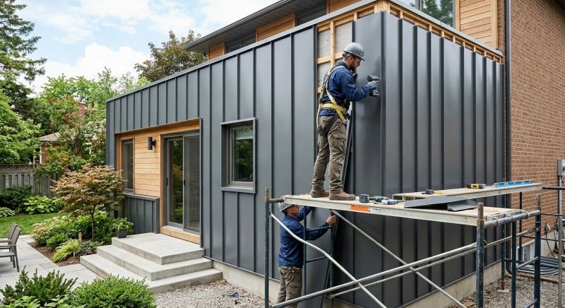 Metal Siding Installation in Warren County, TN