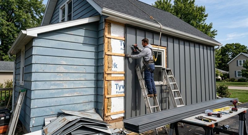 Metal Siding Replacement in Cookeville, TN