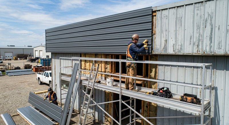Metal Siding Replacement in Woodbury, TN
