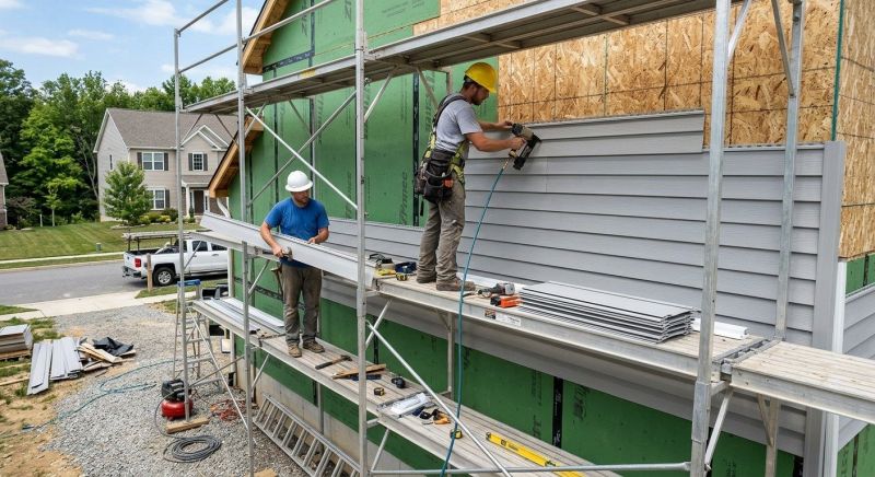 Vinyl Siding Installation in Sparta, TN