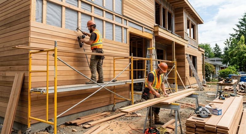 Wood Cladding Installation in Cookeville, TN