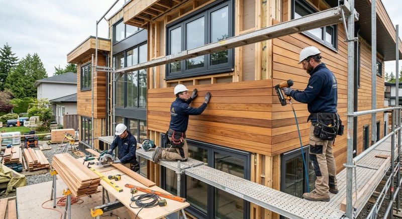 Wood Cladding Installation in Warren County, TN