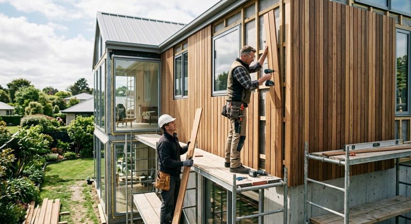 Wood Cladding Installation in Warren County, TN