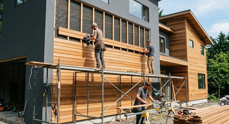 Wood Cladding Installation in Watertown, TN