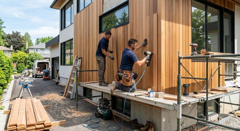 Wood Plank Siding Installation in Smithville, TN