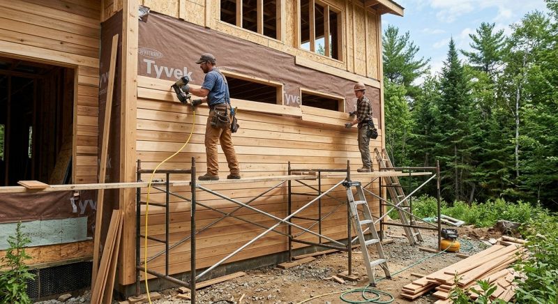 Wood Siding Installation in Buffalo Valley, TN