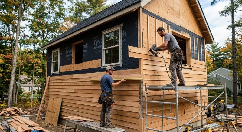 Wood Siding Installation in Sparta, TN