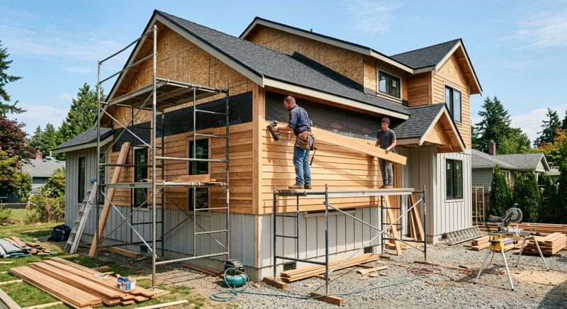 Wood Siding Installation in Warren County, TN