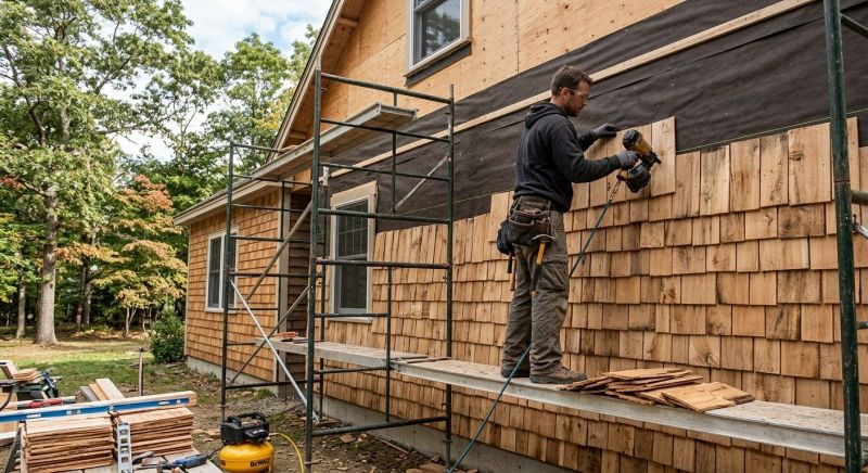 Wood Siding Installation in Woodbury, TN
