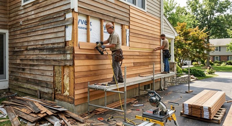Wood Siding Service in Liberty, TN